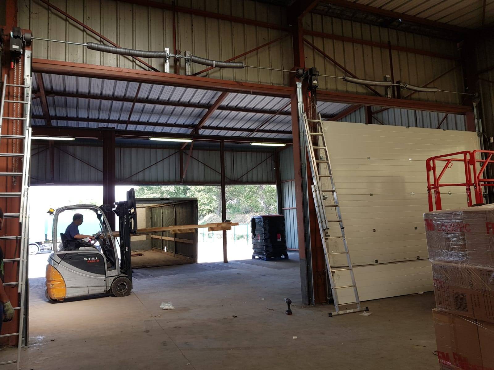 Entretien de SAS d'étanchéité de quai à Gémenos