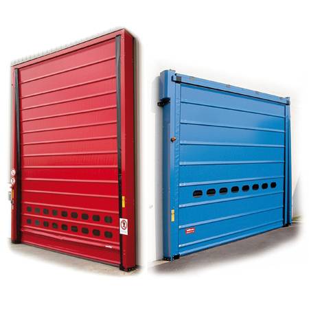 Installation de porte souple rapide à empilement pour une isolation phonique et thermique Miramas