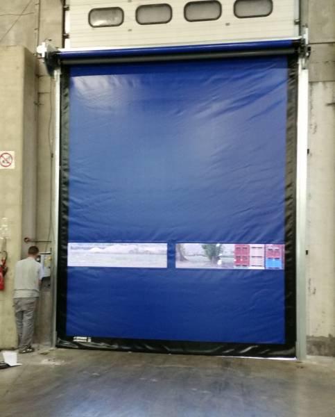 Porte souple à enroulement Dynaco